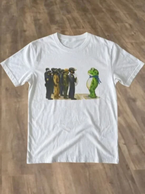 Portland Freedom Frog Anti Ice Inspire T-shirt - Picture 1 of 1